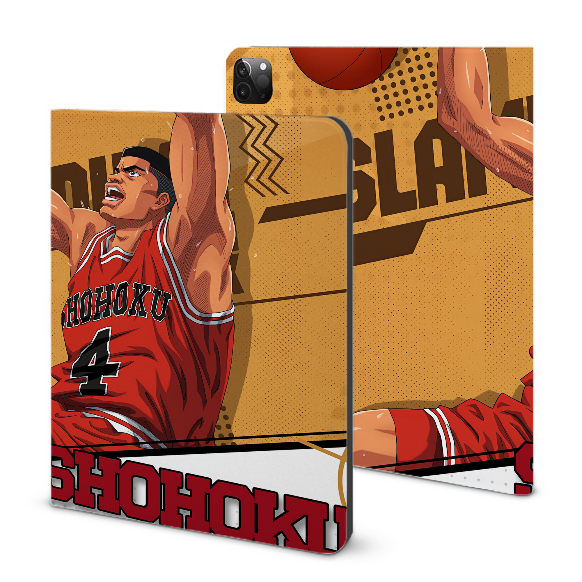 （画像用） SLAM DUNK／スラムダンク IPadケース ペンホルダー付き ブックスタイルデザイン